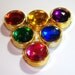 vintage colorful button covers