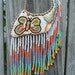 Handmade Beaded Embroidery Necklace