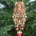 This item is (((RESERVED for Deb))) Beautiful Handmade Beaded Embroidered Giraffe Necklace (((SALE)))