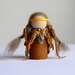 Waldorf Inspired Little Native American Girl Gnome