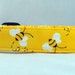 Buzzing Bumble Bee Bright Yellow Dog Collar Honeybee