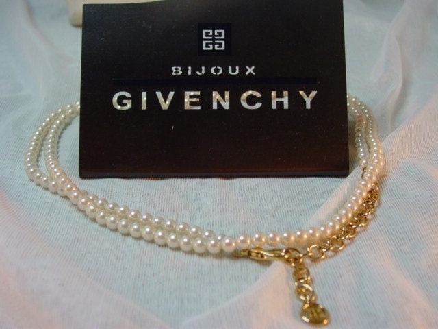 GIVENCHY PARIS VINTAGE 1980s チェーンネックレス+spbgp44.ru