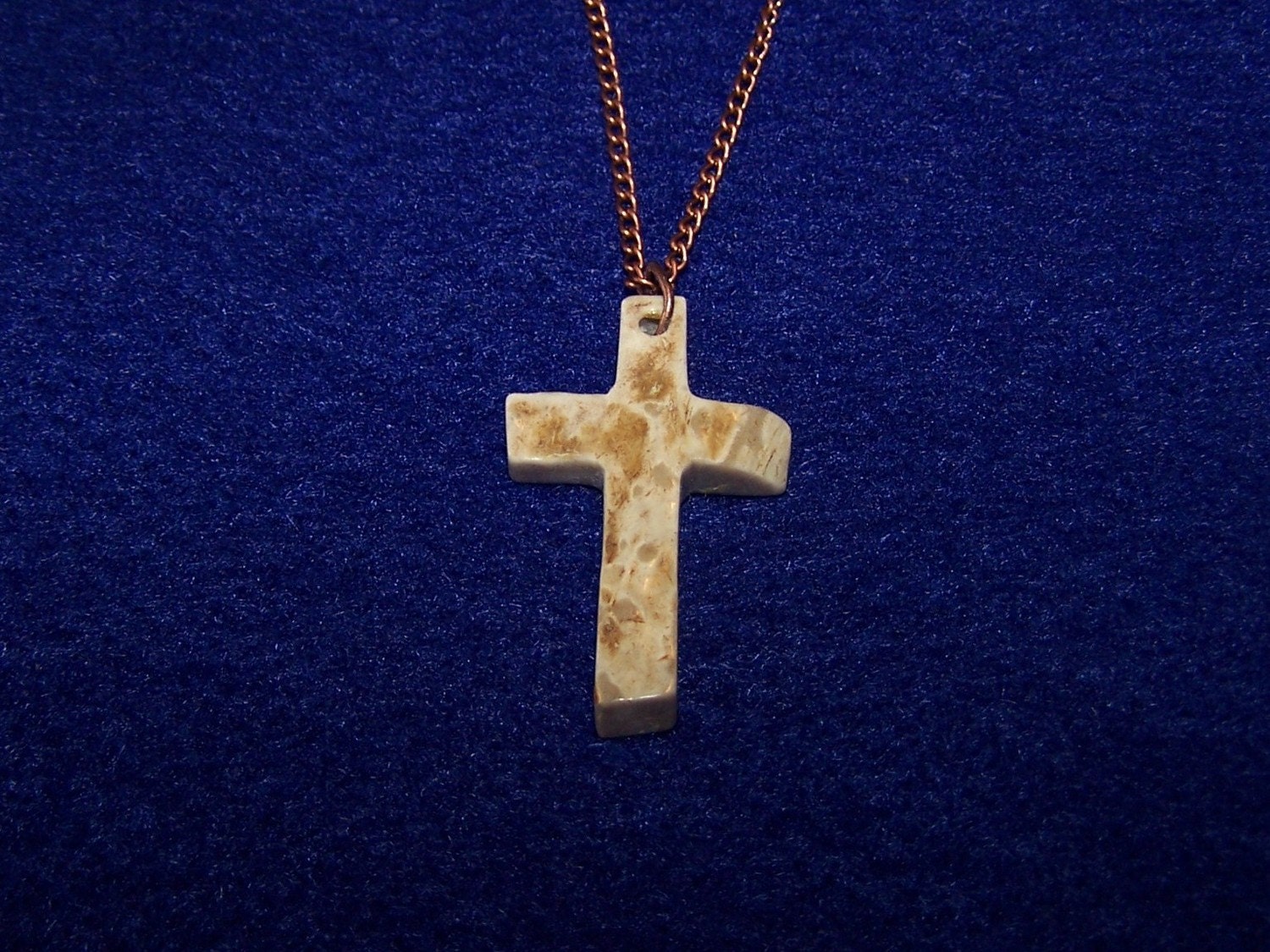 Deer Antler Cross Necklace lot1