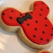 One dozen Mouse Ears Silhouette Yummy Delicious Cookie Favors Mickey