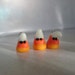 glow in the dark Candy Corn miniature ornaments