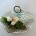 Vintage Shabby Chic Silver Plate Bon Bon Dish Silver Lace Design