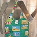 Sanrio Keroppi Frog Tote/ Bag OOAK Hello Kitty Japanese Kawaii