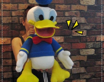 giant donald duck plush