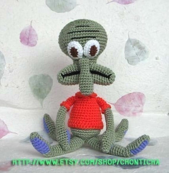 stuffed squidward