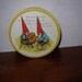 Gnomes Aiding Baby Chick Tin from Potpourri Press 1980