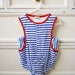 Vintage Nautical Romper, Size 18 Months