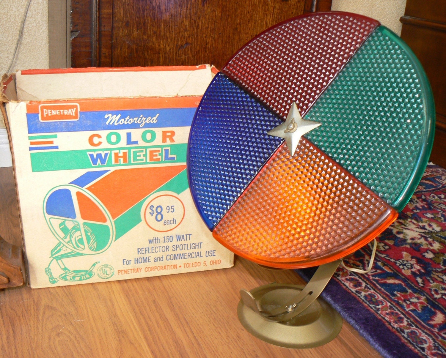 vintage-50s-60s-penetray-motorized-color-wheel-light-for