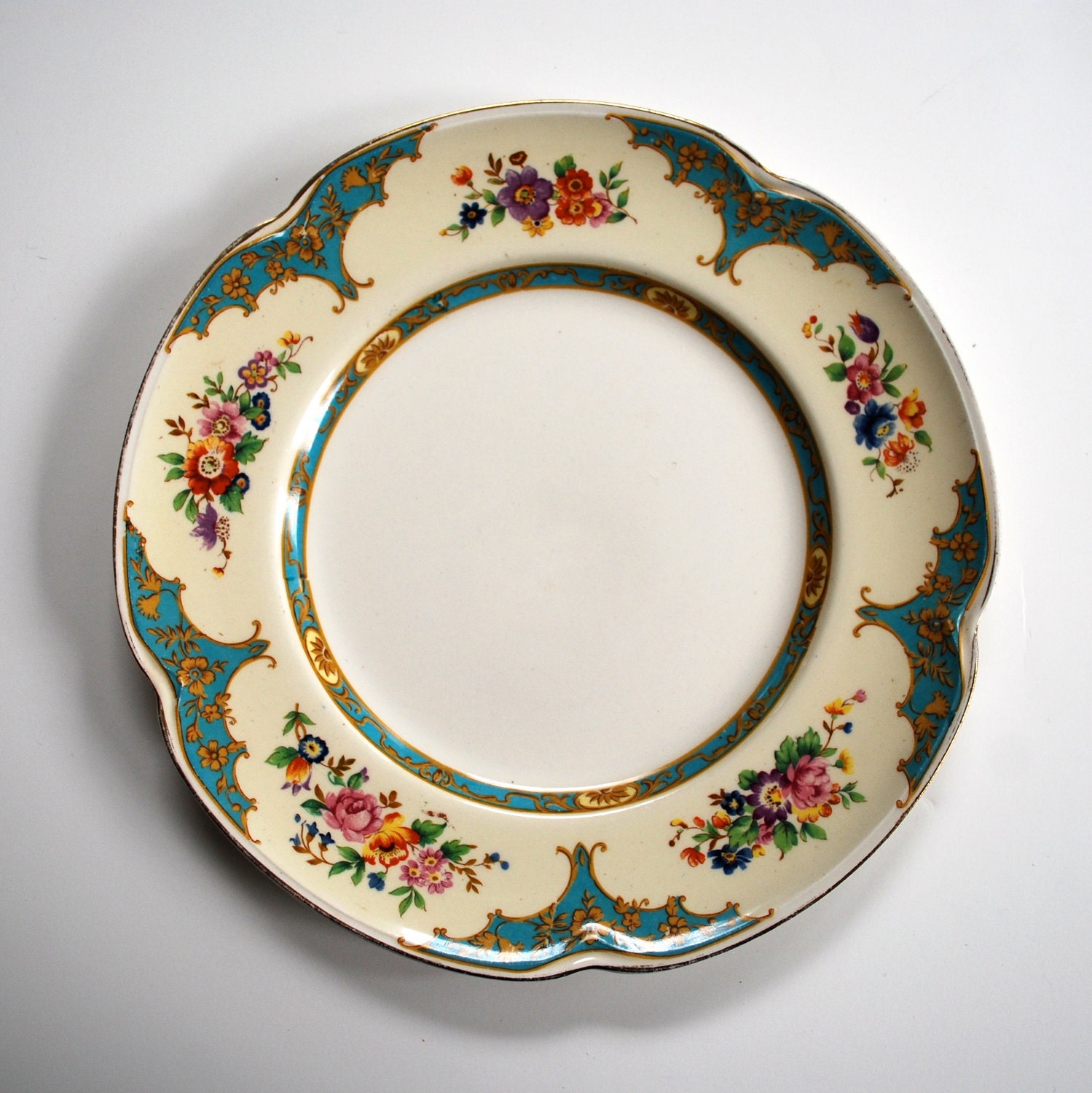 vintage johnson brothers england pareek plate china floral