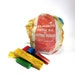 Playskool Duffle Bag of Colored Blocks 70s