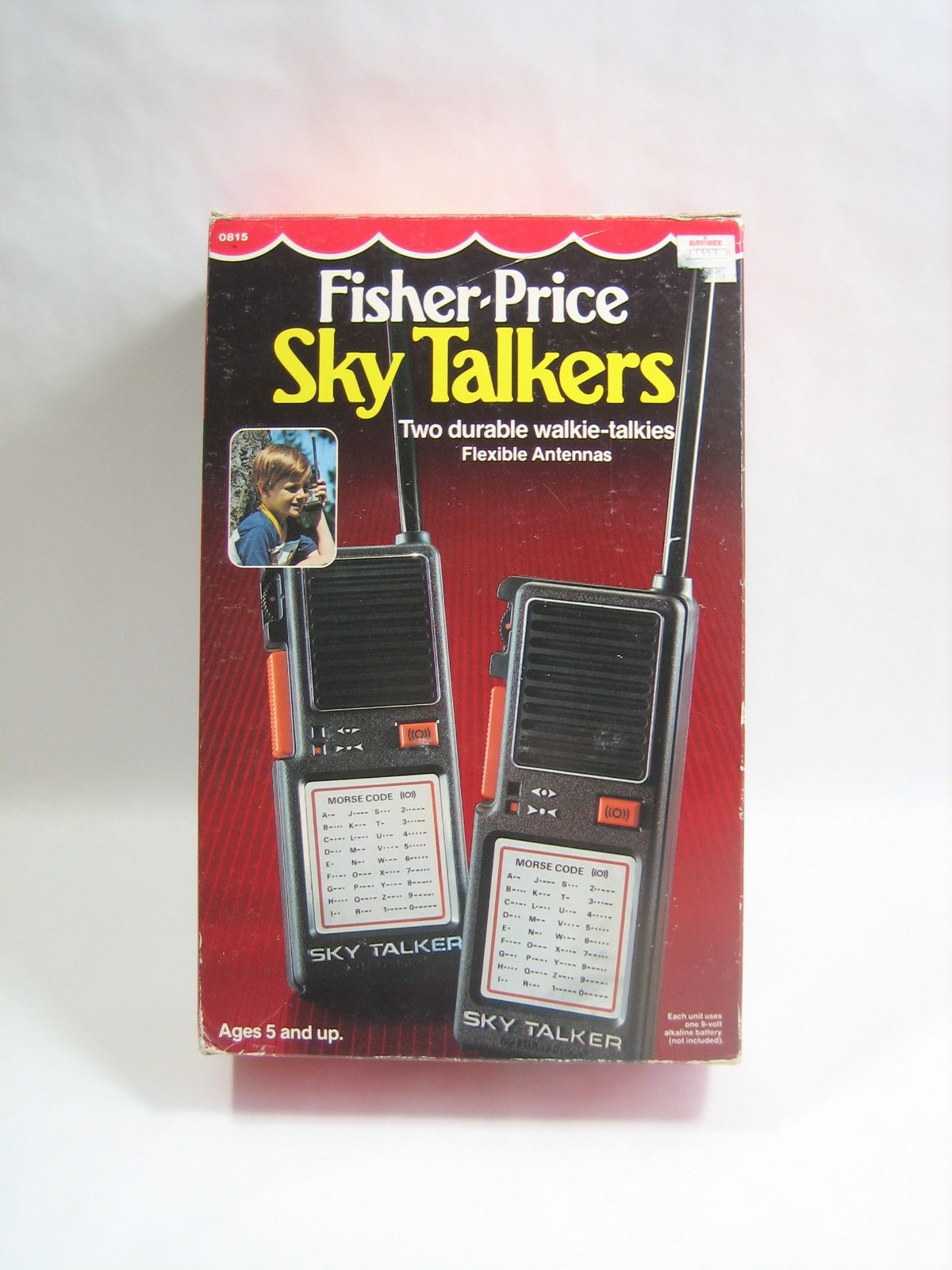 Fisher Price Sky Talkers. Two Vintage Toy Walkie Talkies.