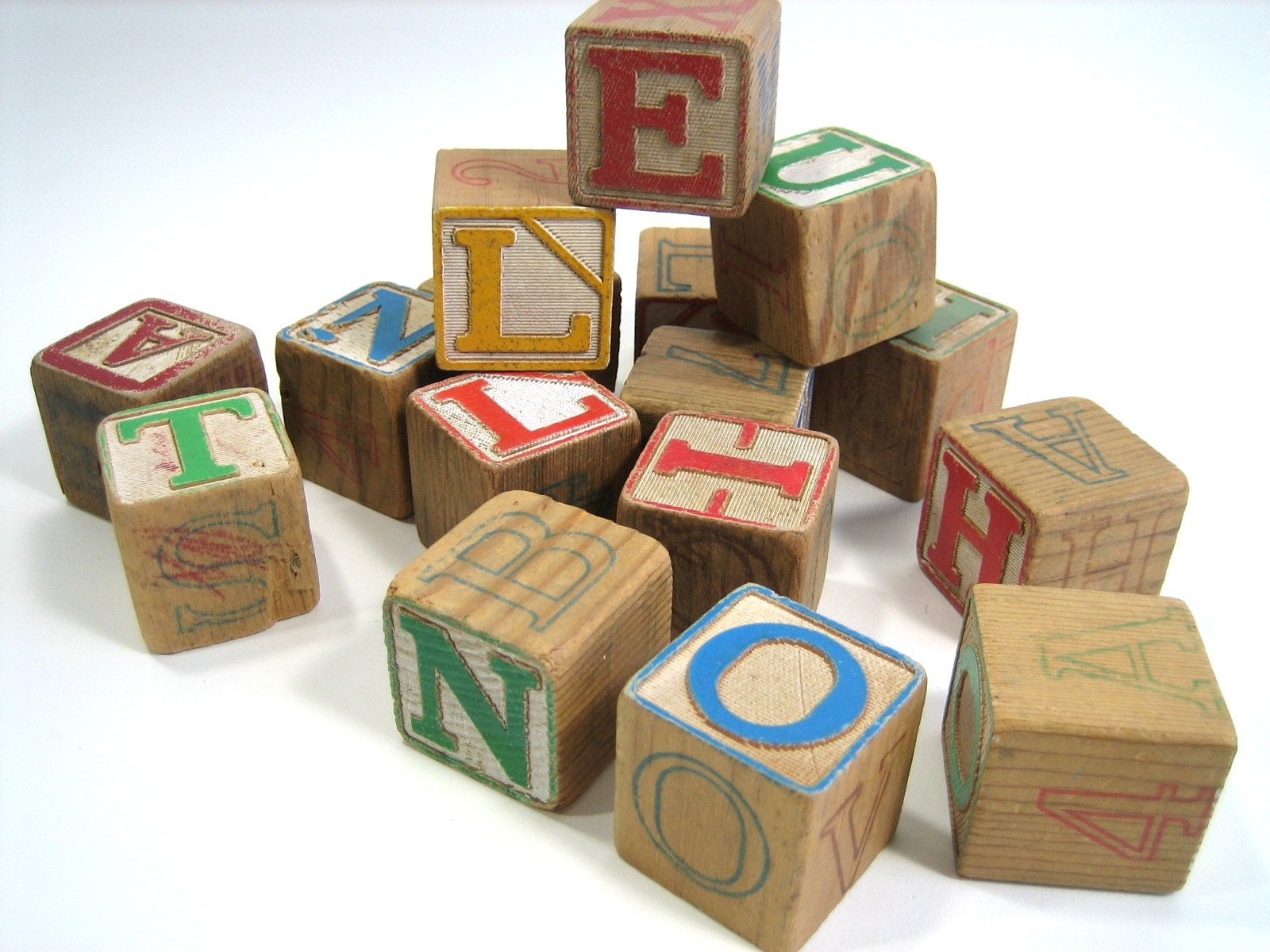 alphabet wooden blocks for kids