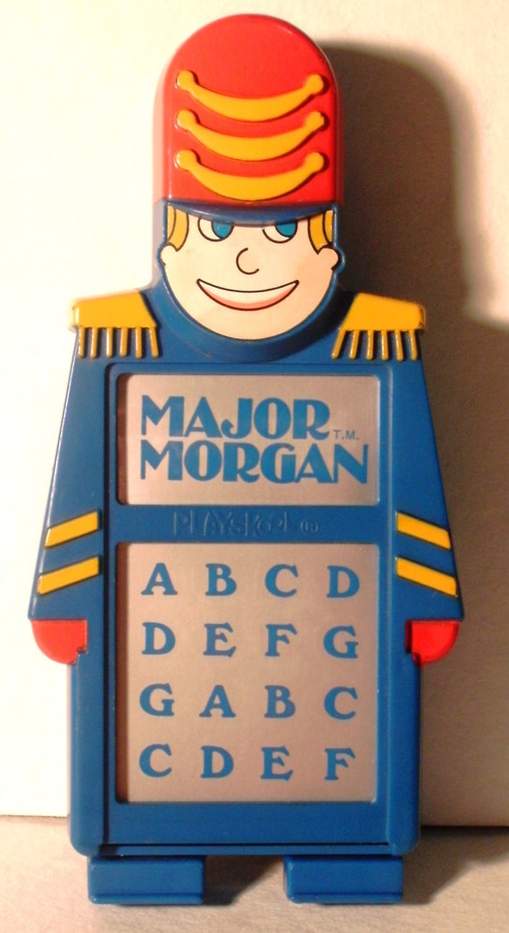 Major Morgan 1980s Hand-held Electronic Organ Toy by