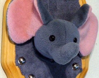 Mounted Baby Elephant