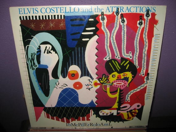 Elvis Costello - Imperial Bedroom Vinyl Record LP 1982 Post Punk Rock ...