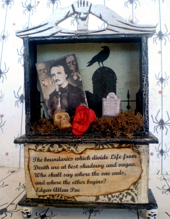 Edgar Allan Poe Mini Shrine