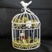 Gothic Home Decor - Victorian Gothic Decorative Bird Cage - Miniature Cemetery