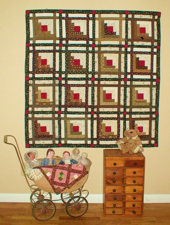 Quilt Pattern Lincoln s Logs