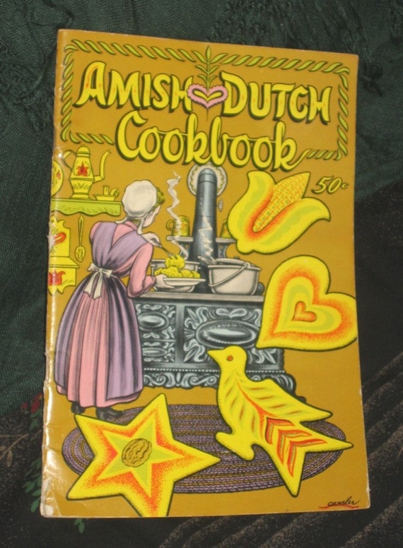 vintage cookbook AMISH COOKING 1977 vintage cookbook AMISH COOKING 1977