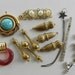 Mix of charms, pendants and components to assemble, 1950-1960 vintage Italian-to create uniqueness - art.358 -