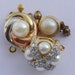 Clasp Jewelry -3 clasps 1960 vintage, elegance and style to your jewelry- art.77-