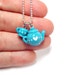 Tea Time: Baby Blue Teapot & Teacup Necklace