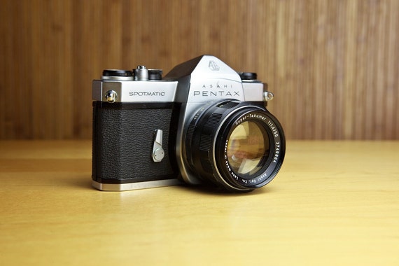 Asahi Pentax Spotmatic 35mm Film SLR Camera by orangehousestudios