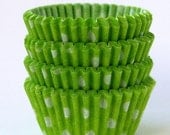 MINI Lime Green Polka Dot Cupcake Liners (100) Il_170x135