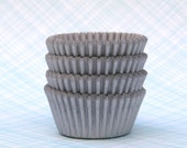 Mini Cupcake Liners Matte Silver Baking Cups (60) Il_170x135