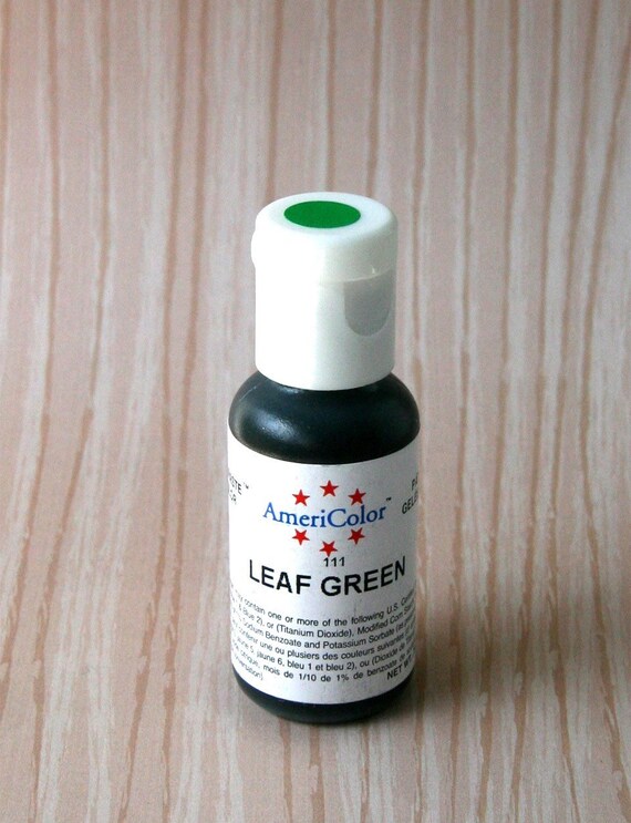 Leaf Green Americolor Gel Paste Food Coloring for by sweetestelle