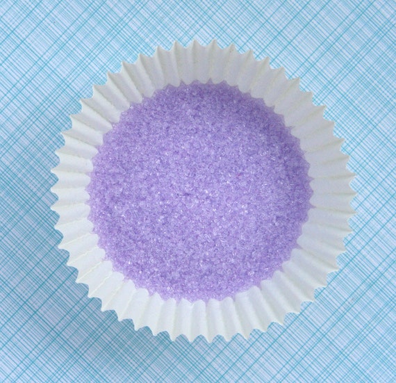Sanding Sugar - Lavender for Cupcake and Cookie Decorating (4 ounces) Il_570xn