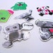 Sleepy Robot 13 Sticker Pack w\/ Free Brooch