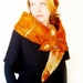 Foxy Lady felted eco friendly animal scarf, Winter Accessories