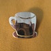 Silver Taxco Coffee Cup Tie Tack ON SALE