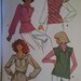 Sale -Front Yoked Blouse - Fabric Belt - McCalls 5233 - Uncut - Vintage 1976 - Bust 30 1/2-31 1/2 - Pattern