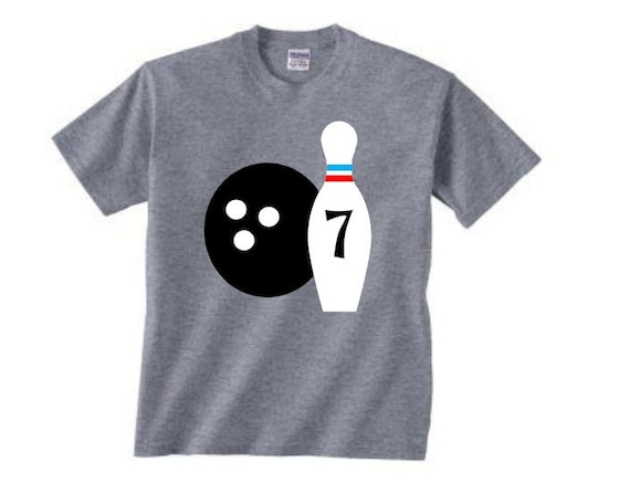 Items Similar To Bowling Birthday Shirt On Etsy