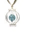 Sterling Silver Blue Quartz Necklace - Skycage