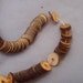 Vintage Paillettes Sequins Paris France Flat Gold Copper 6 mm Metallic disks millinery supplies