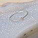 Diamond Ring Gold and Silver Stacking