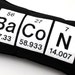 Bacon  Pillow,  Geeky Periodic Table  Gift,  Science Chemistry