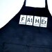 Father Periodic Table Elements Black Men's Grill Apron
