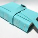 Leather Journal or Notebook - Handmade - Ocean Blue