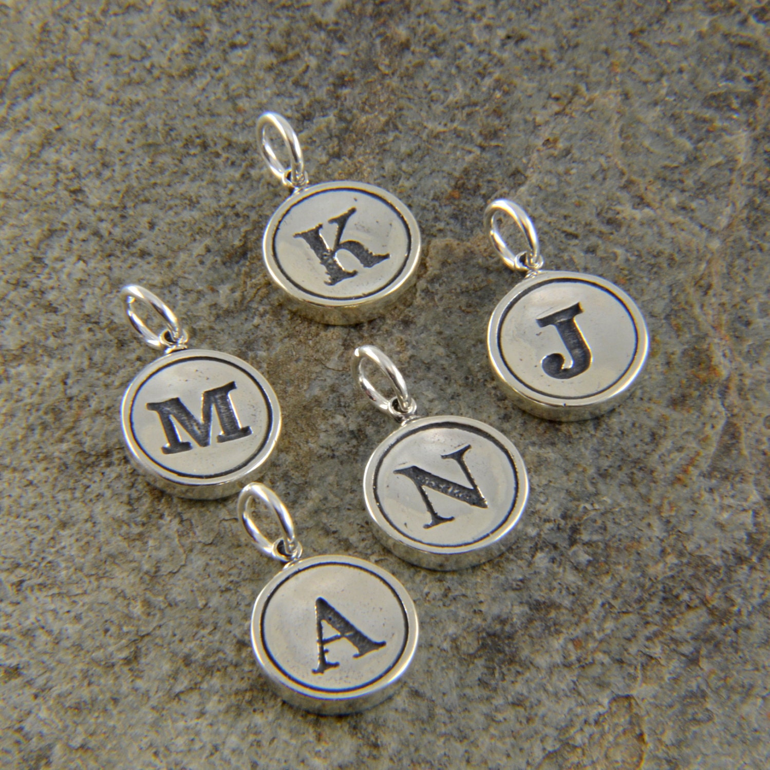 Silver initial jewellery Clearance