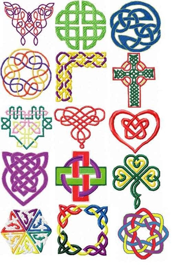 Celtic Knot machine Embroidery Designs by oradesigns on Etsy