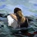 Capsized . giclee art print of painting