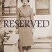 RESERVED LISTING Vintage 1950s Dress Salmon & White w. Mother of Pearl Buttons